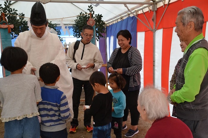 福岡市南区五十川03　注文住宅建築現場リポート①　～地鎮祭～