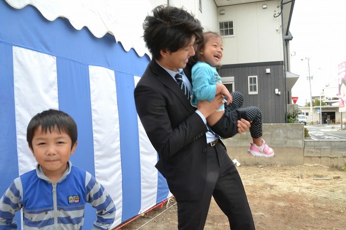 福岡市南区五十川03　注文住宅建築現場リポート①　～地鎮祭～