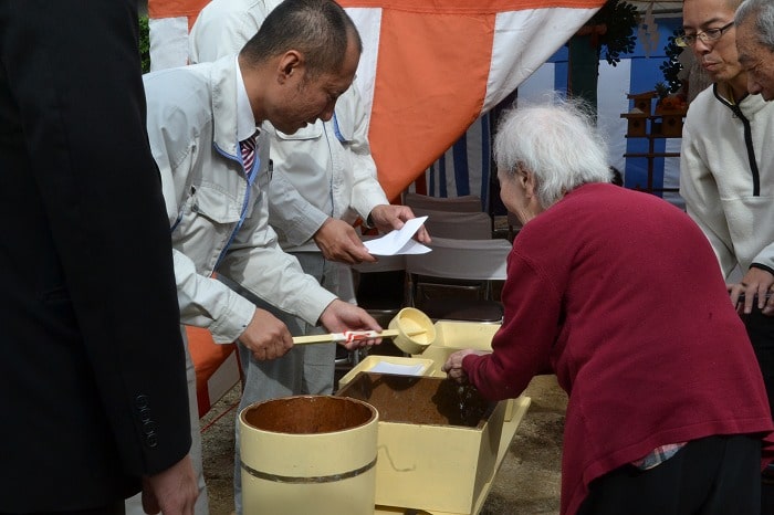 福岡市南区五十川03　注文住宅建築現場リポート①　～地鎮祭～