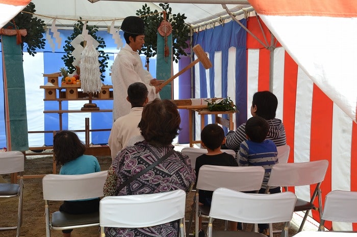 「福岡市南区五十川03」注文住宅現場リポート①【地鎮祭】