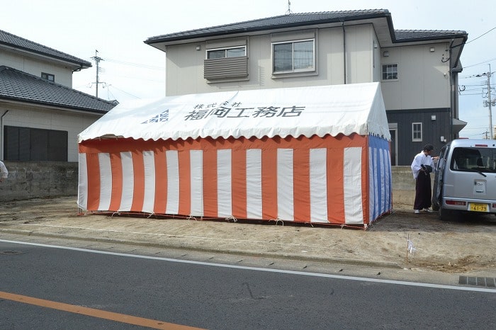 「福岡市南区五十川03」注文住宅現場リポート①【地鎮祭】
