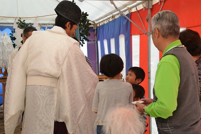 福岡市南区五十川03　注文住宅建築現場リポート①　～地鎮祭～