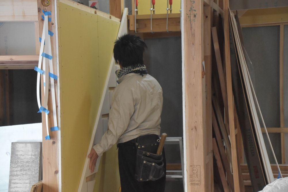 「筑紫野市09」注文住宅現場リポート⑤【木工事】【下地】