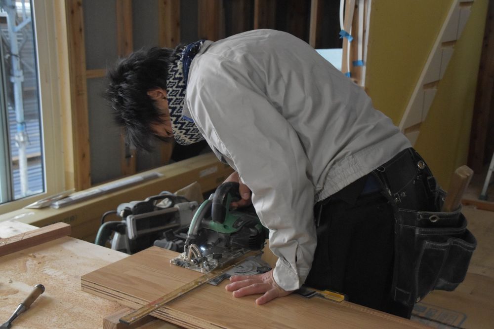 「筑紫野市09」注文住宅現場リポート⑤【木工事】【下地】