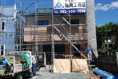 福岡市南区井尻02　注文住宅建築現場リポート⑫