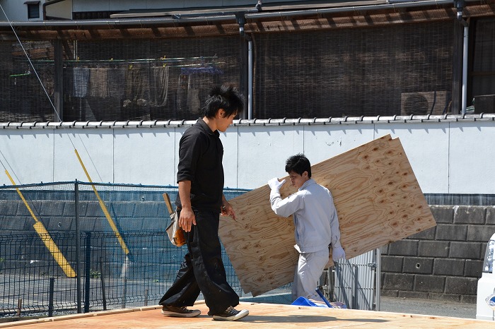 「大野城市02」注文住宅現場リポート③【木工事】【土台敷き】