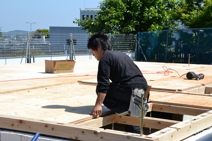 福岡県大野城市02　注文住宅建築現場リポート③