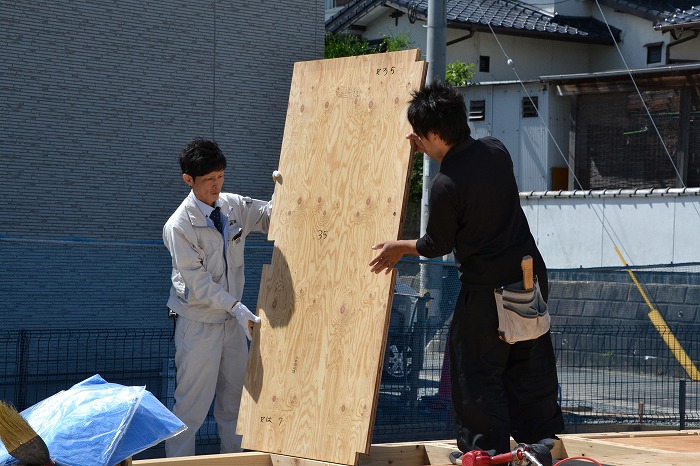 「大野城市02」注文住宅現場リポート③【木工事】【土台敷き】