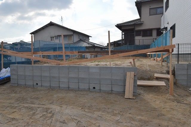 「福岡市南区12」注文住宅現場リポート②【基礎工事】【遣り方】