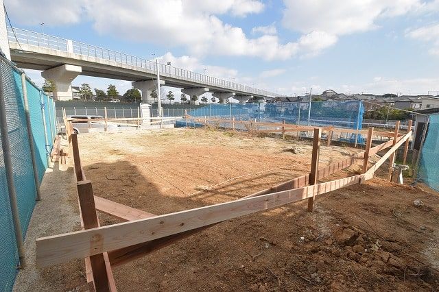 「福岡市南区12」注文住宅現場リポート②【基礎工事】【遣り方】