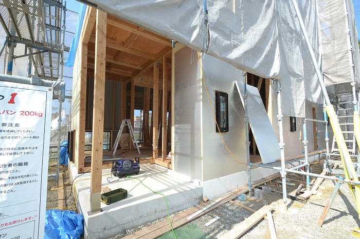 「福津市宮司元町01」注文住宅現場リポート⑥【木工事】【外断熱材】