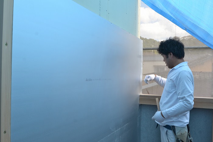 「福津市宮司元町01」注文住宅現場リポート⑥【木工事】【外断熱材】