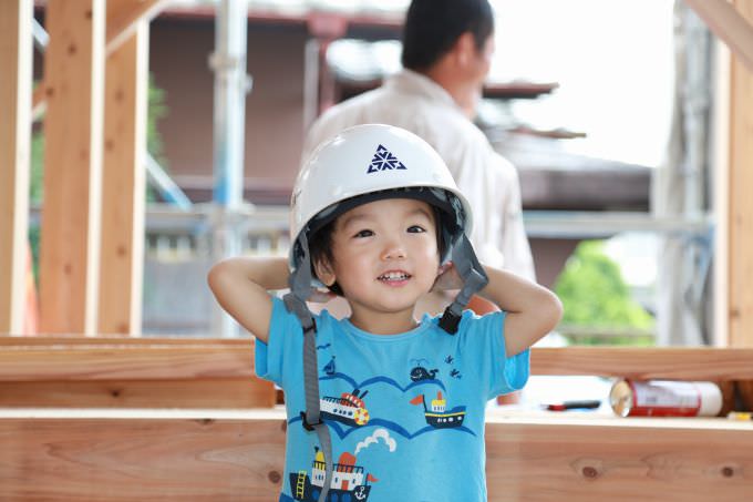 「福岡市東区香椎01」注文住宅現場リポート④【上棟式】