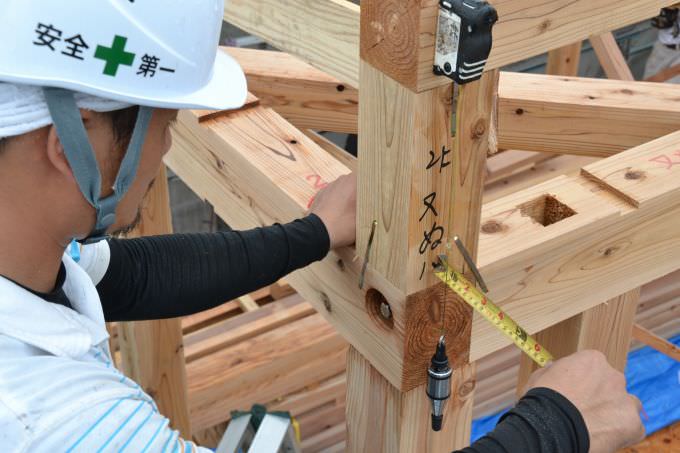 「福岡市東区香椎01」注文住宅現場リポート④【上棟式】