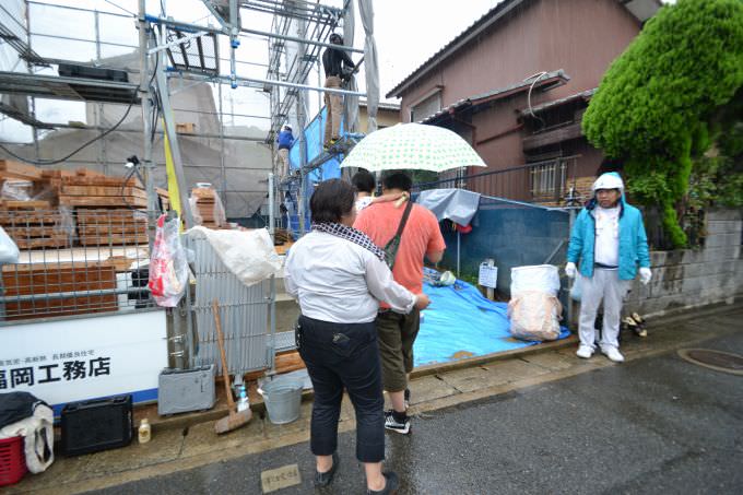 「福岡市東区香椎01」注文住宅現場リポート④【上棟式】