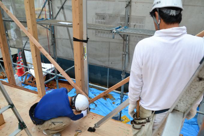 「福岡市東区香椎01」注文住宅現場リポート④【上棟式】