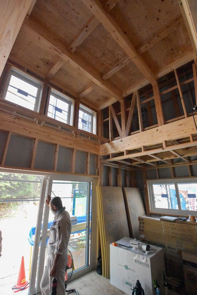 「福岡市城南区04」注文住宅現場リポート⑥【木工事】【打ち合わせ】】