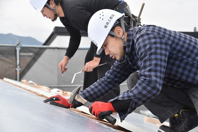 福岡県古賀市04　注文住宅建築現場リポート④　～上棟式～