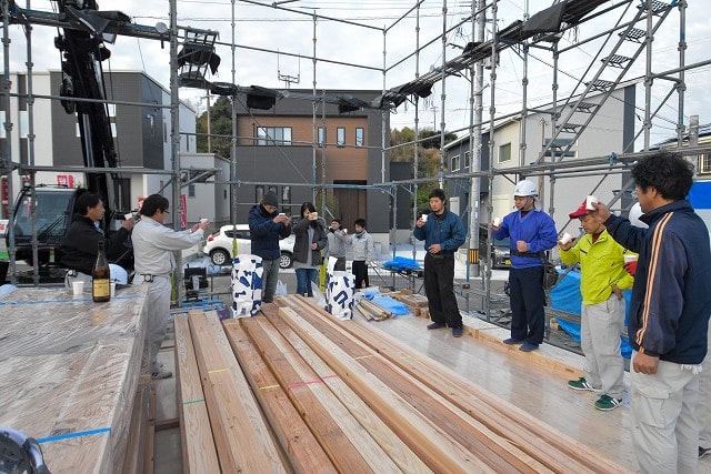 「古賀市04」注文住宅現場リポート④【上棟式】