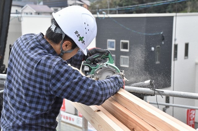 福岡県古賀市04　注文住宅建築現場リポート④　～上棟式～