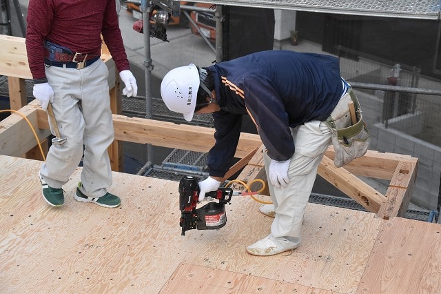 福岡県古賀市04　注文住宅建築現場リポート④　～上棟式～