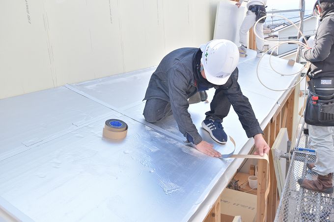 「小郡市大板井01」注文住宅現場リポート⑤【上棟式】