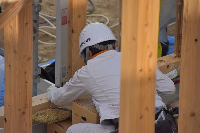 福岡県小郡市大板井01　注文住宅建築現場リポート⑤　～上棟式～