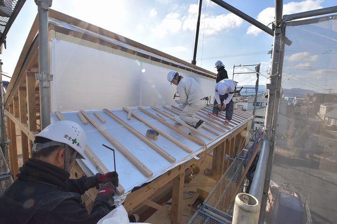 「小郡市大板井01」注文住宅現場リポート⑤【上棟式】