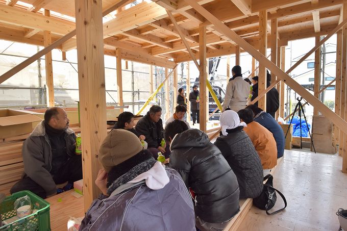 「小郡市大板井01」注文住宅現場リポート⑤【上棟式】