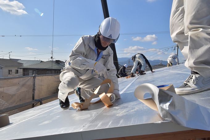 福岡県小郡市大板井01　注文住宅建築現場リポート⑤　～上棟式～