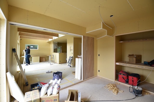 「太宰府市青葉台01」注文住宅現場リポート⑩【内装工事】【クロス】