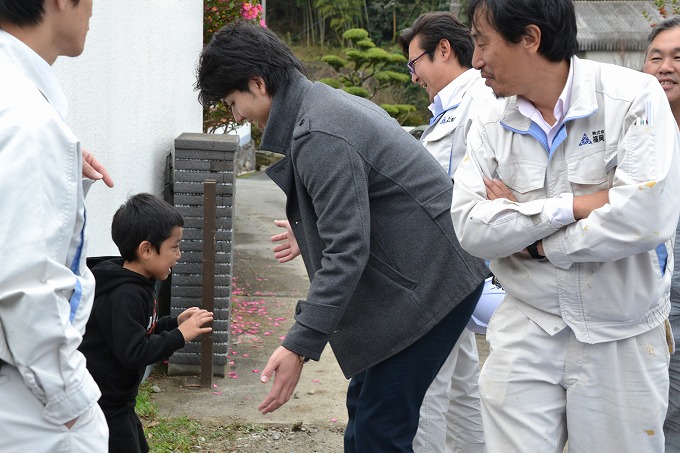 福岡県筑紫野市04　注文住宅建築現場リポート⑤　～上棟式～