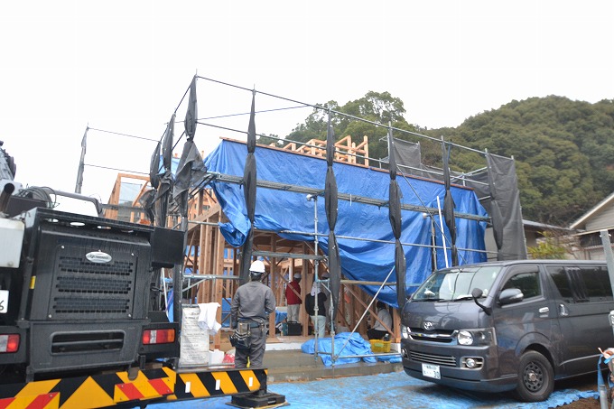 「筑紫野市04」注文住宅現場リポート⑤【上棟式】