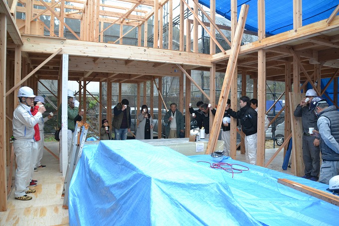 「筑紫野市04」注文住宅現場リポート⑤【上棟式】