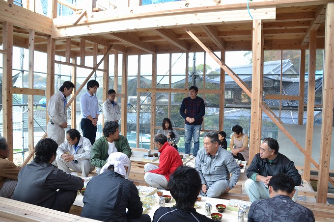 「筑紫野市04」注文住宅現場リポート⑤【上棟式】
