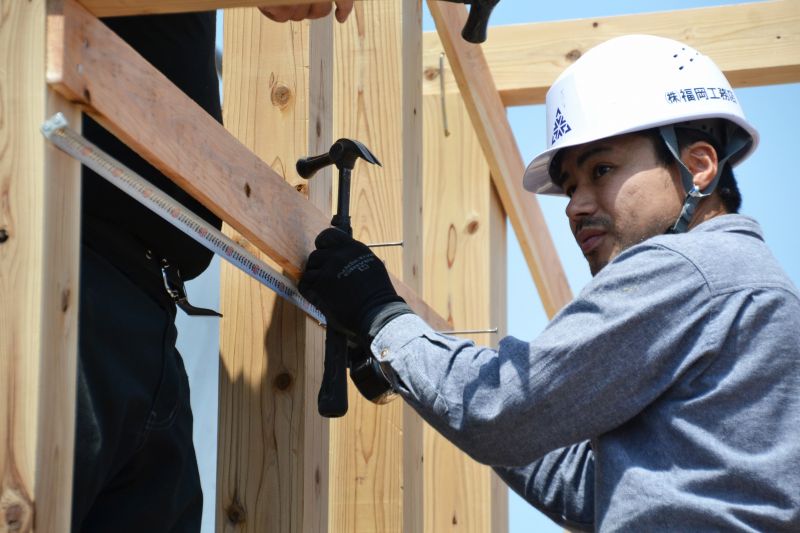 福岡県大野城市01　注文住宅建築現場リポート④　～上棟式～