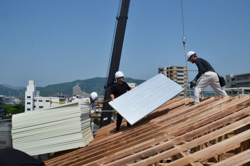 福岡県大野城市01　注文住宅建築現場リポート④　～上棟式～