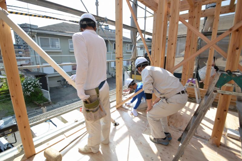 福岡県大野城市01　注文住宅建築現場リポート④　～上棟式～