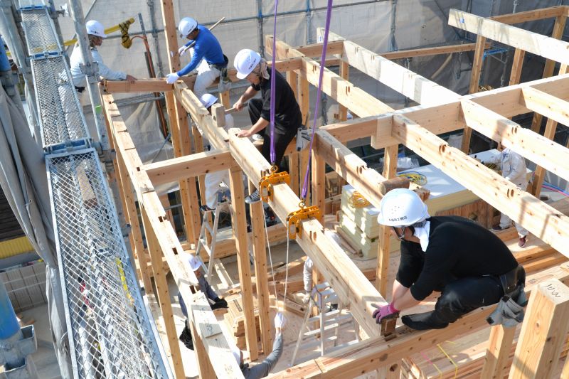 「大野城市01」注文住宅現場リポート④【上棟式】