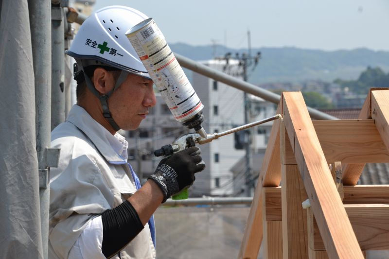 「大野城市01」注文住宅現場リポート④【上棟式】