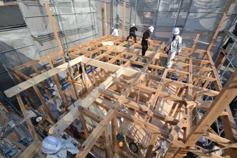 「大野城市01」注文住宅現場リポート④【上棟式】