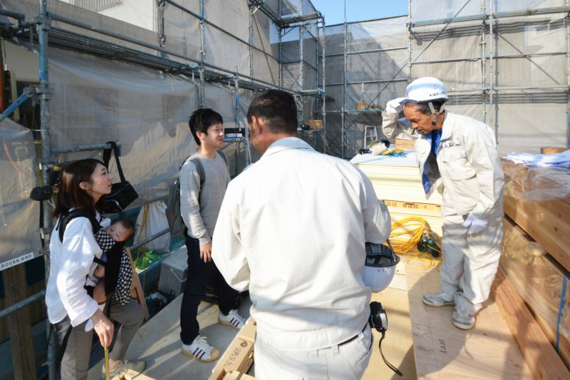 「大野城市01」注文住宅現場リポート④【上棟式】
