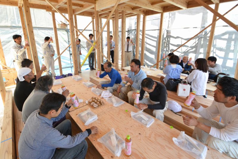 「大野城市01」注文住宅現場リポート④【上棟式】