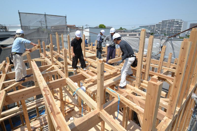 「大野城市01」注文住宅現場リポート④【上棟式】