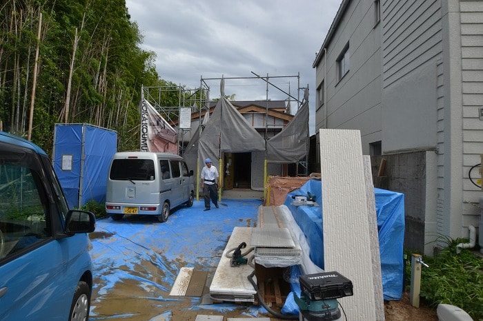 「春日市03」注文住宅現場リポート⑧【外装工事】【サイディング】