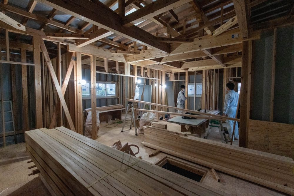 「糟屋郡志免町04」注文住宅現場リポート③【木工事】【金物検査】