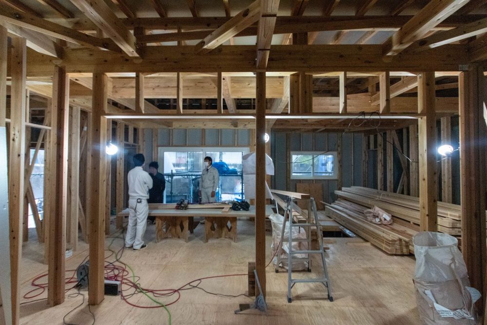「糟屋郡志免町04」注文住宅現場リポート③【木工事】【金物検査】