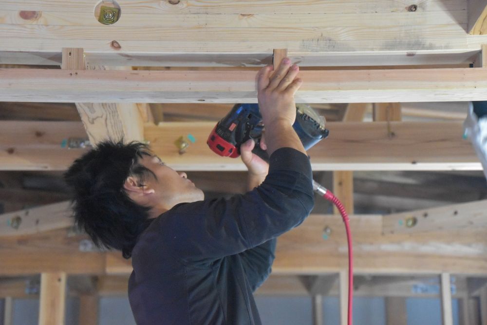 「糟屋郡志免町04」注文住宅現場リポート③【木工事】【金物検査】