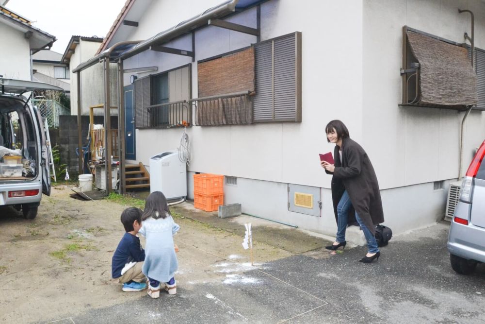 福岡市城南区04　注文住宅現場リポート①　～地鎮祭～