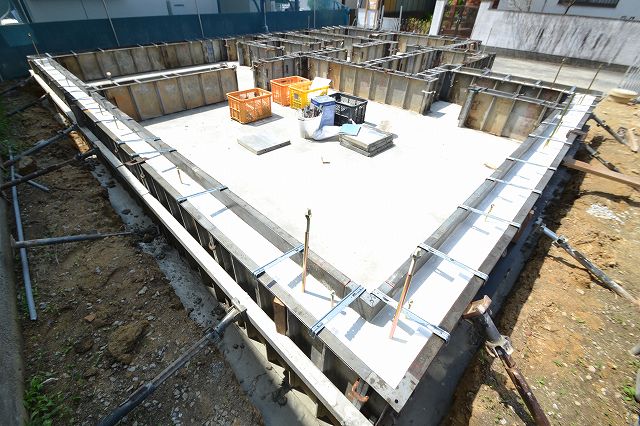 「福岡市早良区04」注文住宅現場リポート②【基礎工事】【型枠】